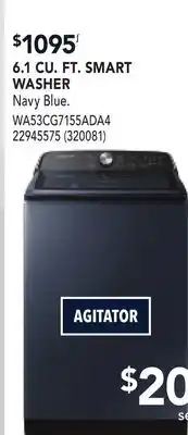 RONA SAMSUNG 6.1 CU. FT. SMART WASHER offer