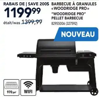 RONA WOODRIDGE PRO PELLET BARBECUE offer
