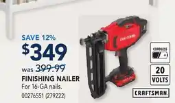 RONA FINISHING NAILER offer