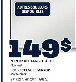 RONA LED RECTANGLE MIRROR offer