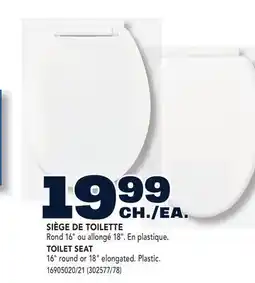RONA TOILET SEAT offer
