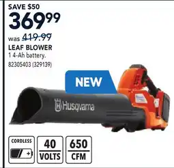 RONA LEAF BLOWER offer