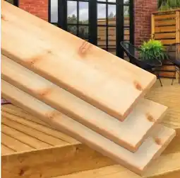 RONA 5/4 X 6 X 8' CEDAR DECK BOARD offer