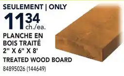 RONA 2 X 6 X 8' TREATED WOOD BOARD offer