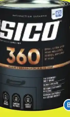RONA Sico 360 3.78-L White Tintable Satin Finish Interior/Exterior Paint offer