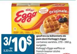 L'Intermarché GAUFRES OU BÂTONNETS DE PAIN DORÉ, 270 - 280 g offer