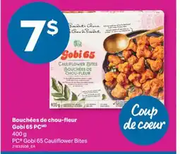 L'Intermarché BOUCHÉES DE CHOU-FLEUR GOBI 65 PC, 400 g offer