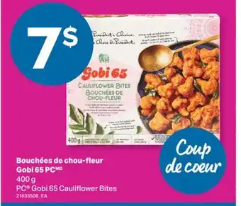 L'Intermarché BOUCHÉES DE CHOU-FLEUR GOBI 65 PC, 400 g offer