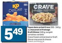 L'Intermarché REPAS DANS UN BOL, 200 - 340 G OU MACARONI ET FROMAGE DINNER, 340 G offer