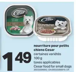 L'Intermarché NOURRITURE POUR PETITS CHIENS, 100 G offer