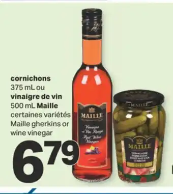 L'Intermarché CORNICHONS, 375 ML OU VINAIGRE DE VIN, 500 ML offer