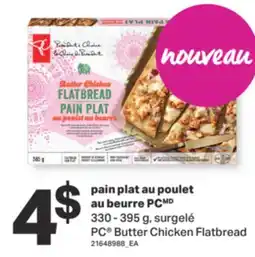 L'Intermarché PAIN PLAT AU POULET AU BEURRE, 330-395 g offer