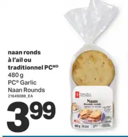 L'Intermarché NAAN RONDS À L'AIL OU TRADITIONNEL, 480 g offer
