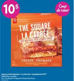 L'Intermarché PIZZA À CROÛTE ÉPAISSE > AU PEPPERONI, 648/678 G offer