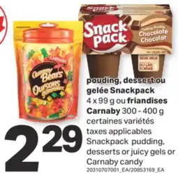 L'Intermarché POUDING, DESSERT OU GELÉE, 4 X 99 G OU FRIANDISES, 300 - 400 G offer