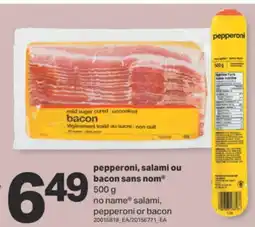 L'Intermarché PEPPERONI, SALAMI OU BACON, 500 G offer