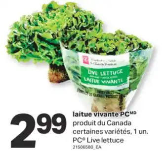 L'Intermarché LAITUE VIVANTE, 1 UN offer