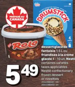 L'Intermarché DESSERT GLACÉ DE FANTAISIE, 1,5 L OU FRIANDISES À LA CRÈME GLACÉE, 4 - 10 UN offer