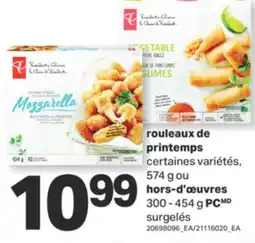 L'Intermarché ROULEAUX DE PRINTEMPS CERTAINES VARIÉTÉS, 574 G OU HORS-D'ŒUVRES 300 - 454 G offer