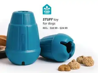 Mondou STUFF toy for dogs offer