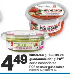 L'Intermarché SALSA, 300 G - 430 ML OU GUACAMOLE, 227 G offer