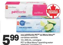 L'Intermarché EAU PÉTILLANTE, 12 x 355 mL offer