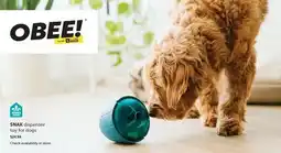 Mondou SNAK dispenser toy for dogs offer
