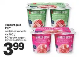 L'Intermarché YOGOURT GREC, 4 x 100 g offer