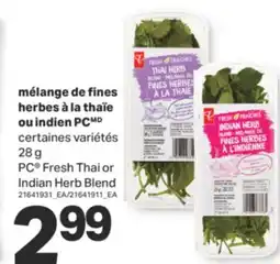 L'Intermarché MÉLANGE DE FINES HERBES À LA THAÏE OU INDIEN, 28 g offer
