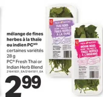 L'Intermarché MÉLANGE DE FINES HERBES À LA THAÏE OU INDIEN, 28 g offer