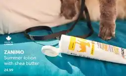 Mondou Zanimo summer lotion with shea butter offer