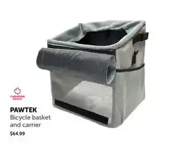 Mondou PAWTEK Bicycle basket and carrier offer