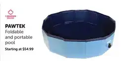Mondou PAWTEK Foldable and portable pool offer