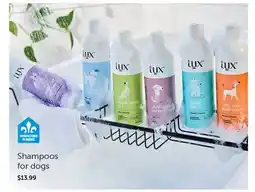 Mondou tux Shampoos for Dogs offer