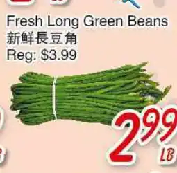 Foody Mart FRESH LONG GREEN BEANS offer