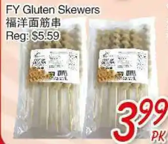 Foody Mart FY GLUTEN SKEWERS offer