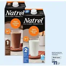 Walmart Natrel Lactose Free offer