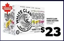 Real Canadian Liquorstore White Claw Hard Seltzer offer