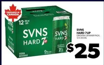 Real Canadian Liquorstore SVNS HARD 7UP offer