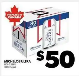Real Canadian Liquorstore MICHELOB ULTRA offer