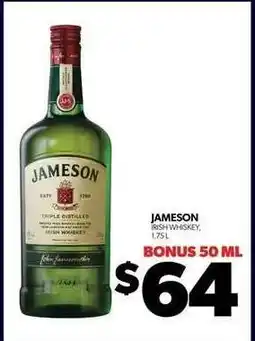 Real Canadian Liquorstore Jameson Irish Whiskey offer