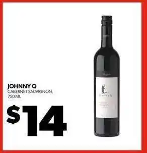Real Canadian Liquorstore Johnny Q Cabernet Sauvignon offer