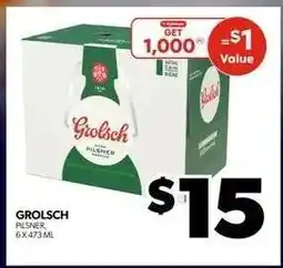 Real Canadian Liquorstore Grolsch offer