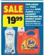 Real Canadian Superstore Tide Liquid or Pods, Gain Flings, Downy Scent Booster offer