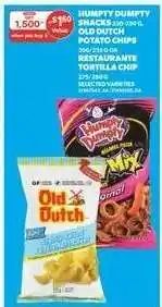 Real Canadian Superstore Humpty Dumpty Snacks, Old Dutch Potato Chips, Restaurante Tortilla Chips offer