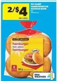 Real Canadian Superstore No Name Hamburger or Hotdog Buns offer