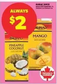 Real Canadian Superstore Suraj Juice offer
