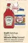Real Canadian Superstore Kraft Ketchup / Miracle Whip Spread offer