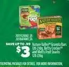 Real Canadian Superstore Nature Valley Granola Bars, Betty Crocker and Mott's Fruit Snacks offer