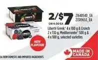 Real Canadian Superstore Liberté Greek & Mediterranean Yogurt offer
